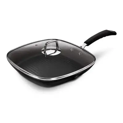 BerlingerHaus Grill serpenyő fedővel (28 cm) Black Professional BH/6130