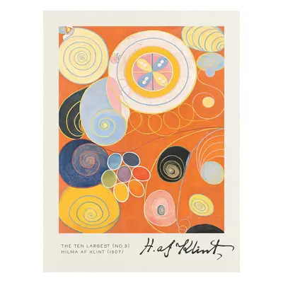 Reprodukció The Ten Largest (No 3) - Hilma af Klint