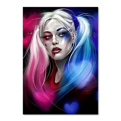 Gario Vászonkép Harley Quinn portréja - Dmitry Belov Méret: 40 x 60 cm