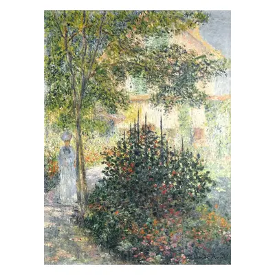 Reprodukció Camille Monet in the Garden at Argenteuil (1847–1879), Claude Monet