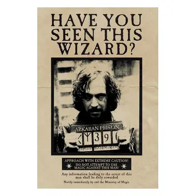 Művészi plakát Harry Potter - Wanted Sirius Black