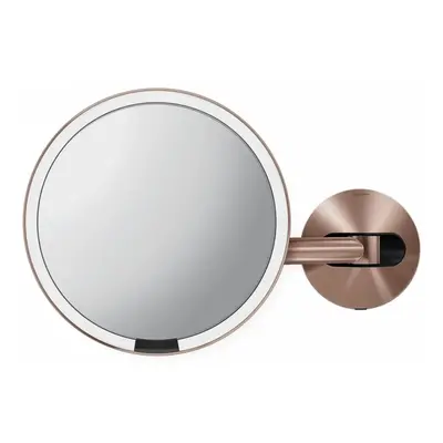 Kozmetikai tükör Simplehuman Wall rozsdamentes acél Rose Gold SHST3021