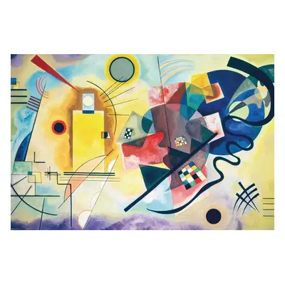 Plakát Wassily Kandinsky - Yellow, Red, Blue