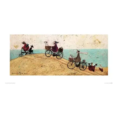 Művészeti nyomat Sam Toft - Electric Bike Ride