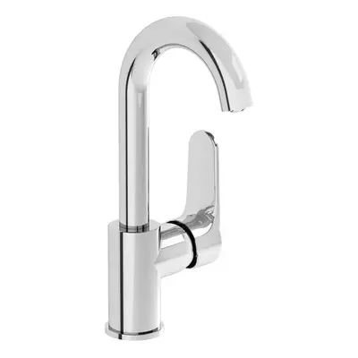 VitrA Root Round BluEco basin mixer swivel chrome A42754BE