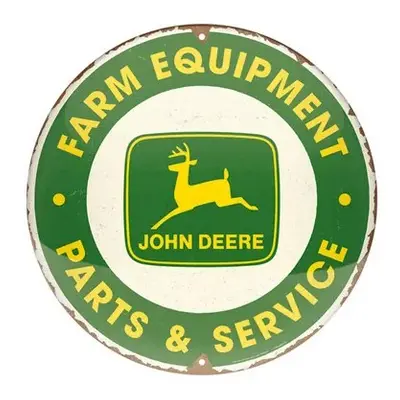 Fém tábla John Deere