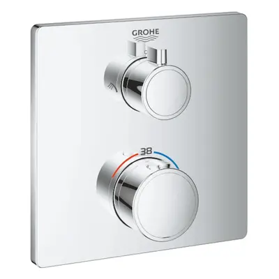 Kád csaptelep Grohe Grohtherm vakolat alatti rész nélkül króm 24079000