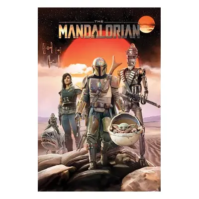 Plakát Star Wars - The Mandalorian - Group