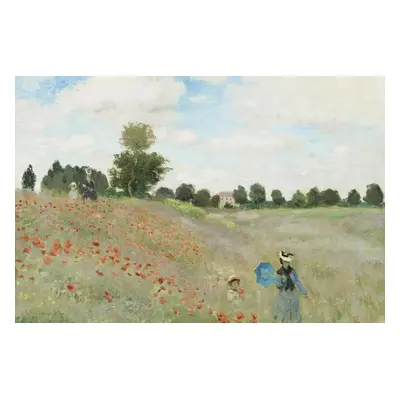 Reprodukció Wild Poppies, near Argenteuil (1873), Claude Monet