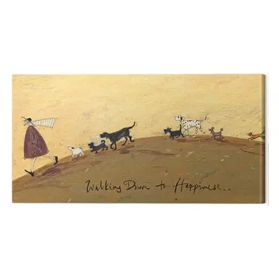 Vászonkép Sam Toft - Walking Down To Hapiness