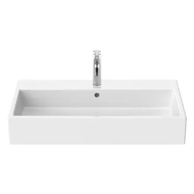 Mosdó bútorba Duravit Vero Air 80x47 cm fehér színben fényes felülettel középső nyílással 235080