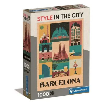 Puzzle Compact Box - Style in the City Barcelona