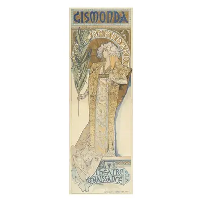 Reprodukció Gismonda, Alfons Mucha