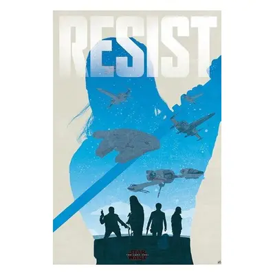 Plakát Star Wars - Resist