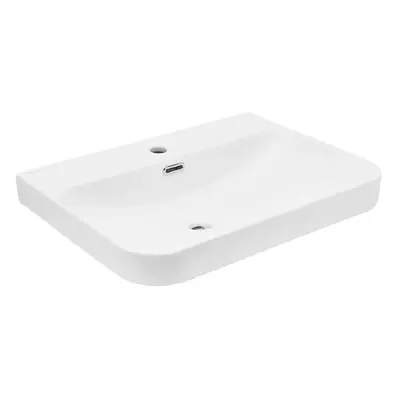 Cabinet washbasin SAT Fusion 60,5x46 cm white matt SATBW6046MW