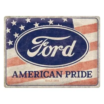 Fém tábla Ford - American Pride