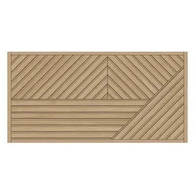 Burkolat Argenta Batten oak tangram 60x120 cm matt BATTEN612OAKTA