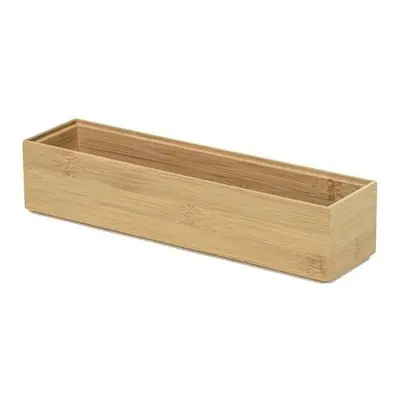 Szervező Compactor Bamboo Box, 30 x 7,5 x 6,35 cm, natúr fa