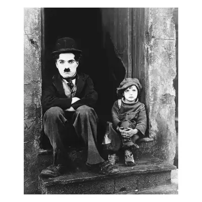 Fotográfia Charles Chaplin And Jackie Coogan