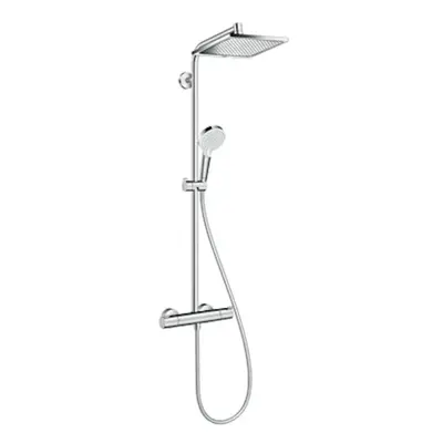 Zuhanyrendszer Hansgrohe Crometta E termosztatikus csapteleppel króm 27271000