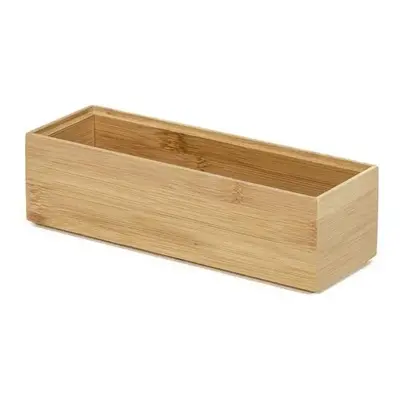 Szervező Compactor Bamboo Box 22,5 x 7,5 x 6,5 cm, natúr fa