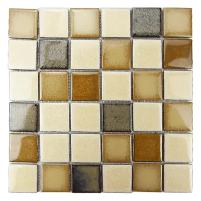 Kerámia mozaik Premium Mosaic bézs 30x30 cm fényes MOS48MIX2