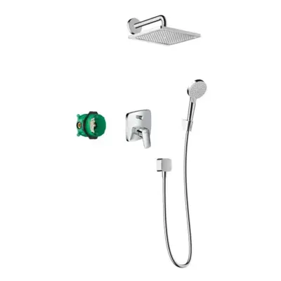 Zuhanyrendszer Hansgrohe Crometta E egykaros csapteleppel króm 27957000