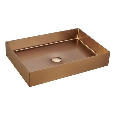 Countertop washbasin SAT Aurum 55x38 cm rose gold