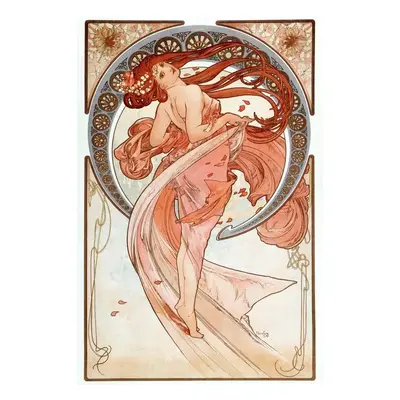 Reprodukció La danse Lithographs series, Alfons Mucha