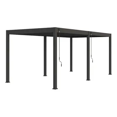 Rojaplast intro plus bioklimatikus pergola 6X3 M - szürke, RAL 7016 (6361)