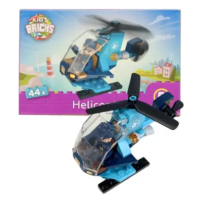 HELIKOPTER Kit Kid's Brick építőkészlet, 44 db