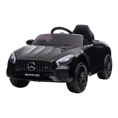 Elektromos autó, Mercedes Benz AMG GT, 2x20W, MP3, USB/SD, felfüggesztéssel, max. 35 kg, 12V, fe