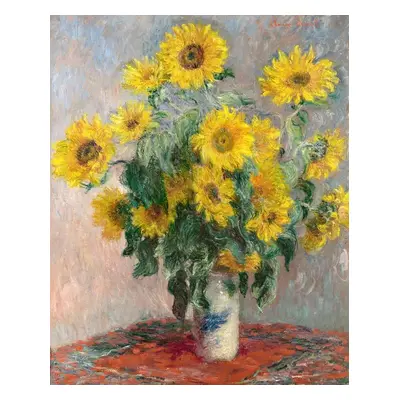 Reprodukció Bouquet of Sunflowers (1881), Claude Monet