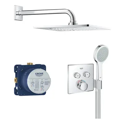 Zuhanyrendszer Grohe Grohtherm SmartControl vakolat alá vakolat alatti résszel együtt króm 34742