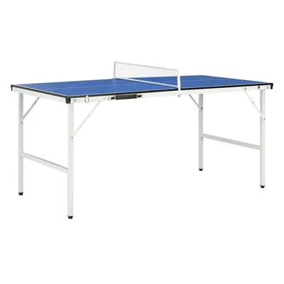 vidaXL kék pingpongasztal hálóval 152 x 76 x 66 cm