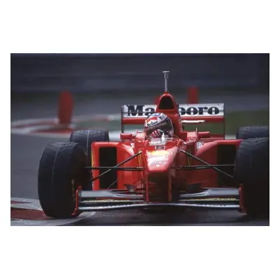 Fotográfia Michael Schumacher in a Ferrari F310B at the Belgian GP, Spa Francorchamps, Belgium, 