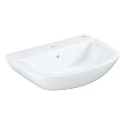 Mosdó Grohe Bau Ceramic 64,6x46,8 cm fehér színben fényes felülettel középső nyílással 39420000