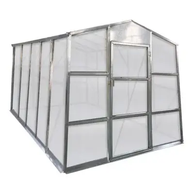 Üvegház G21 GZ 59 - 251 x 311 cm, galvanizált, alapzattal (63900621)