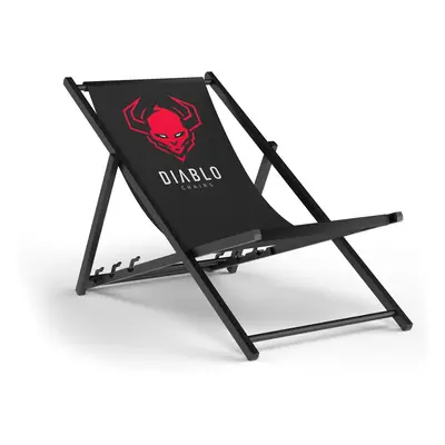 DIABLO CHAIRS Fekete színű kerti nyugágy