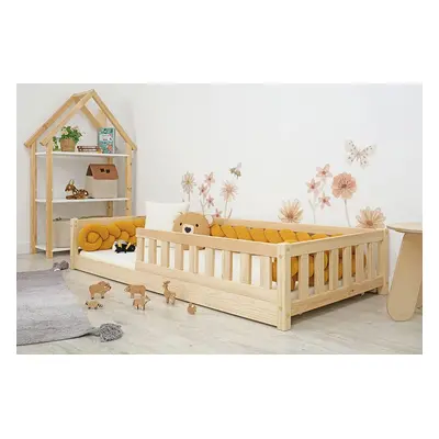 Ourbaby® Montessori Meadow Children's Low Bed - Natural 190x90 cm