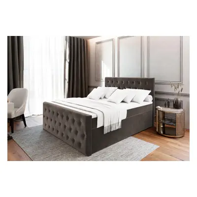 FENDI kárpitozott boxspring ágy, 180x200, casablanca 8