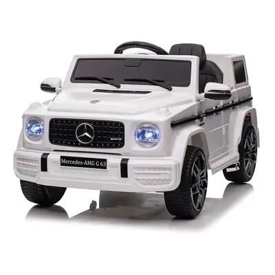 Elektromos autó távirányítóval, Mercedes Benz G63, MP3, USB/SD, 2x25W, EVA habszivacs kerekek, f