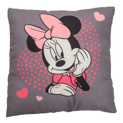 Díszpárna MICKEY MOUSE 40x40 cm - több színben Termék színe: Sötétszürke