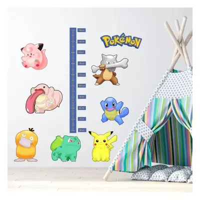 PIPPER. Textil falmatrica "Gyermek mérő - Pokémon"