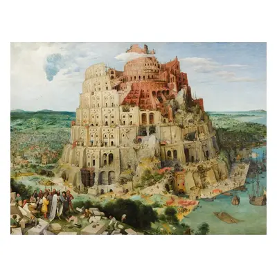 Reprodukció Tower of Babel (1563), Pieter the Elder Bruegel