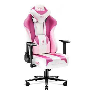 Diablo X-Player 2.0 szövet gamer szék Átlagos méret: Marshmallow Pink/Rózsaszín