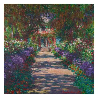 Reprodukció Út Monet kertjében, Giverny, 1902, Claude Monet