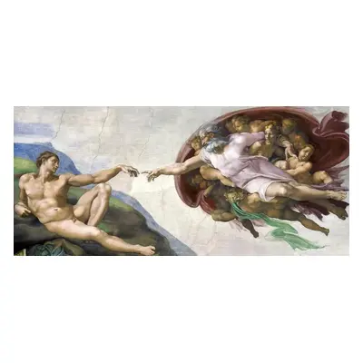 Reprodukció Hands of God and Adam, Michelangelo Buonarroti