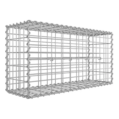 Gabion kosár, fém gabion ketrec 5 x 10 cm-es