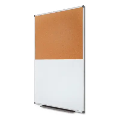 Combi Board alumínium tábla / parafa 90 × 120 cm, alumínium